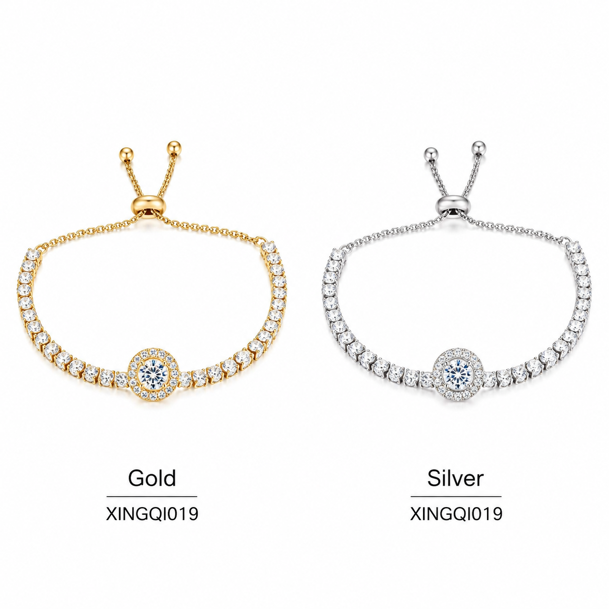 XINGQI Copper Paved Zircon Bracelet Women's main product image
