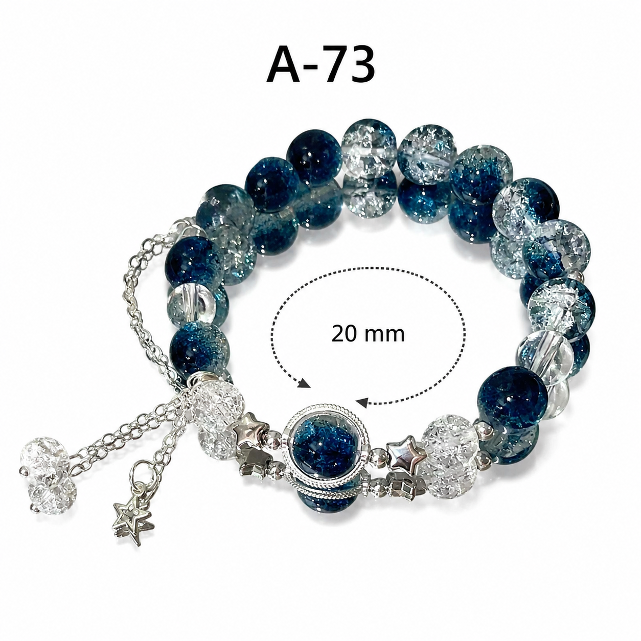 A-73 Star Beaded Bracelet main product image