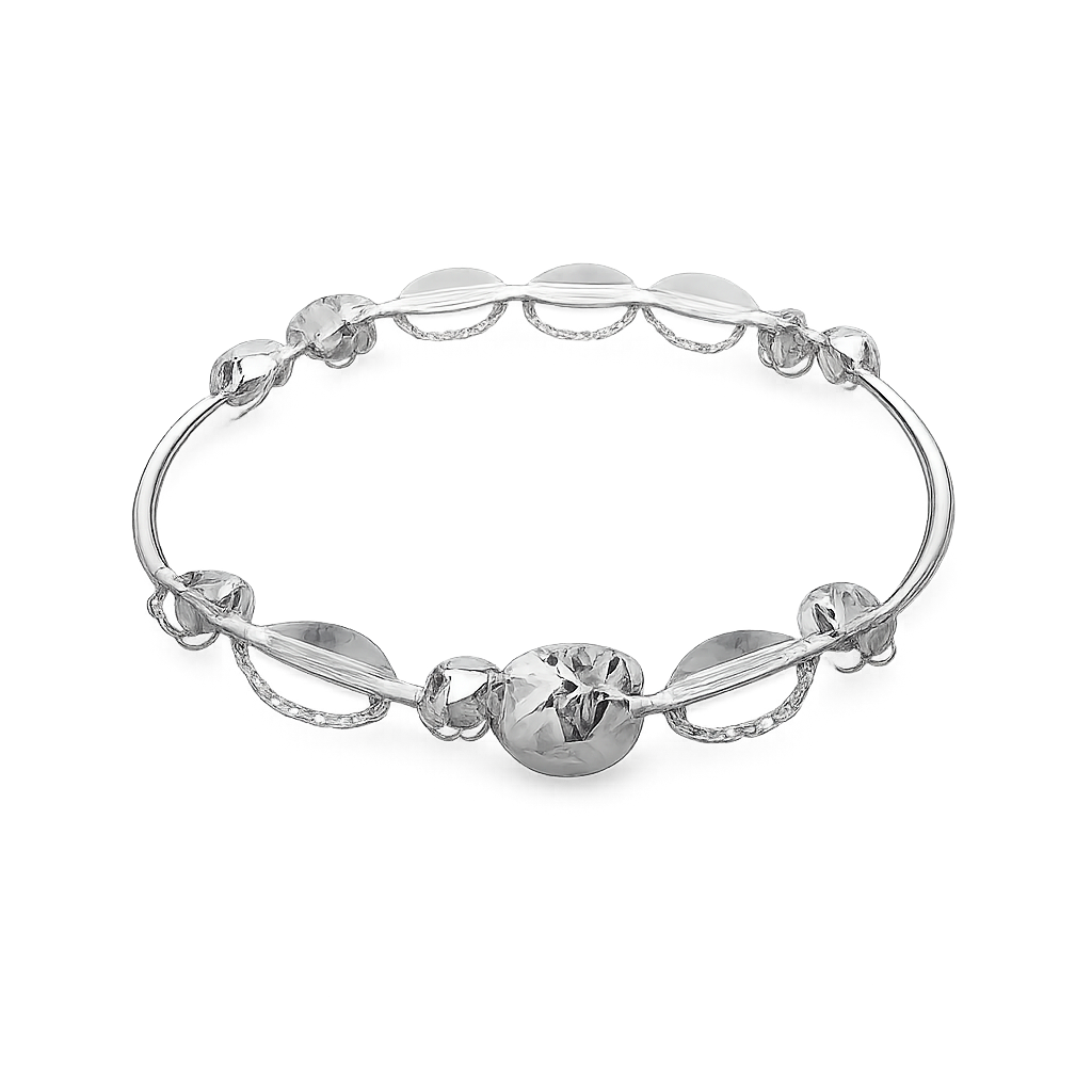 Women's Clear Crystal Beaded Bracelet main product image