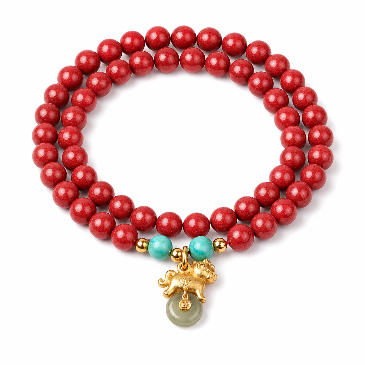 Bangshun Natural Cinnabar Bracelet main product image