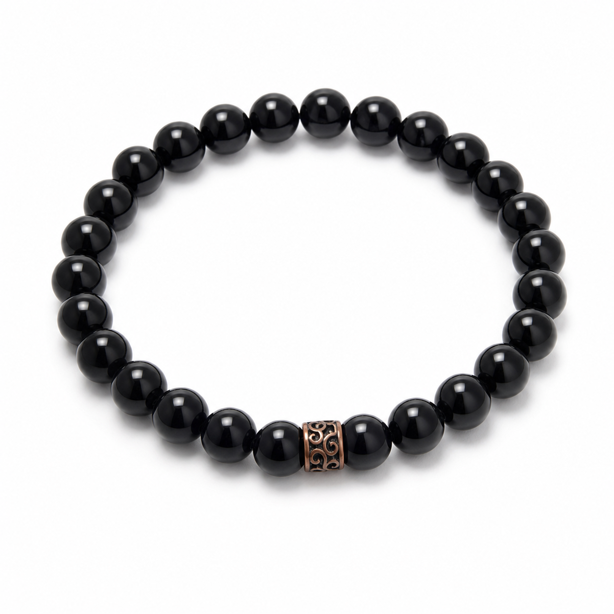 Natural Black Obsidian Bracelet main product image